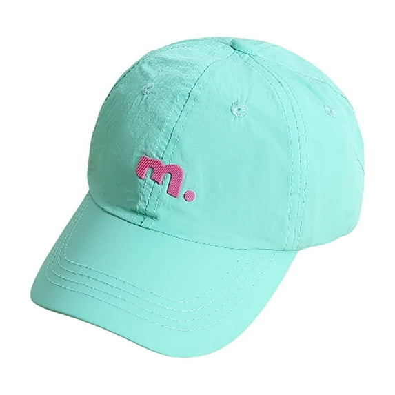 Girls Adjustable Baseball Cap Breathable Summer Sun Hat with Ponytail Opening Lightweight Outdoor Sports Visor for Kids Hat for Kids Toddler Children