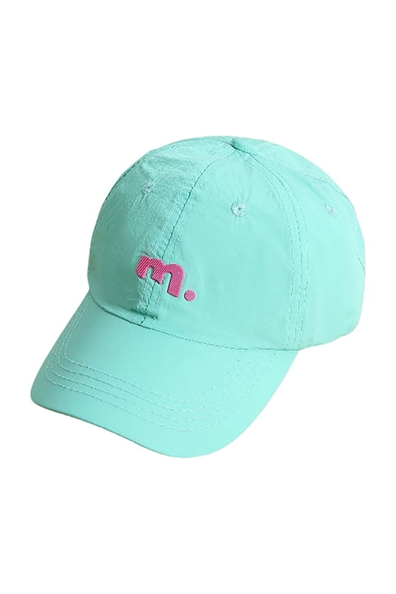 Girls Adjustable Baseball Cap Breathable Summer Sun Hat with Ponytail Opening Lightweight Outdoor Sports Visor for Kids Hat for Kids Toddler Children