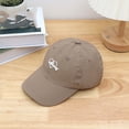 thumbnail image 1 of Girls Adjustable Baseball Cap with Ponytail Hole Lightweight Breathable Summer Sun Visor for Outdoor Sports Funny Hats Adjustable Cute Caps Adjustable Baseball Hats for Boys & Girls, 1 of 2