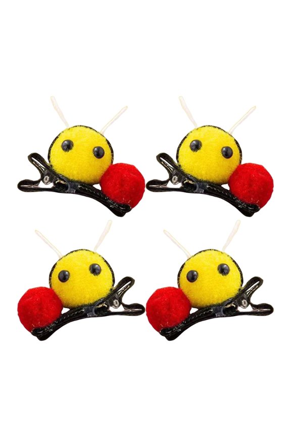 Girls Adorable Bees Headwear Lovely Hair Clip Bees Hairpin for Kid