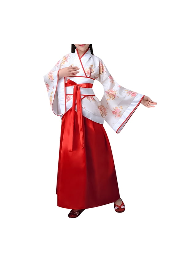 Girls' Ancient Chinese Traditional Hanfu Dress Fancy Dress Christmas Party Dress Festival Party Photo Attire