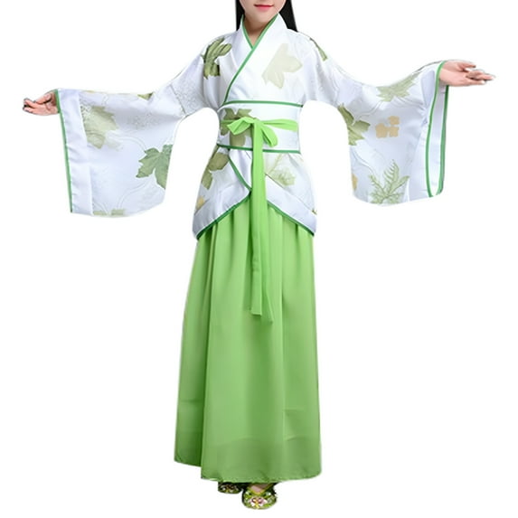 Girls' Ancient Chinese Traditional Hanfu Outfit Kids Performance Dress Festival Party Photo Attire