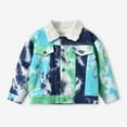 thumbnail image 1 of Girls And Boys' Cute Jackets Clothing Denim For Winter Warm Imitation Lamb Wool For Boys And Stylish, 1 of 4