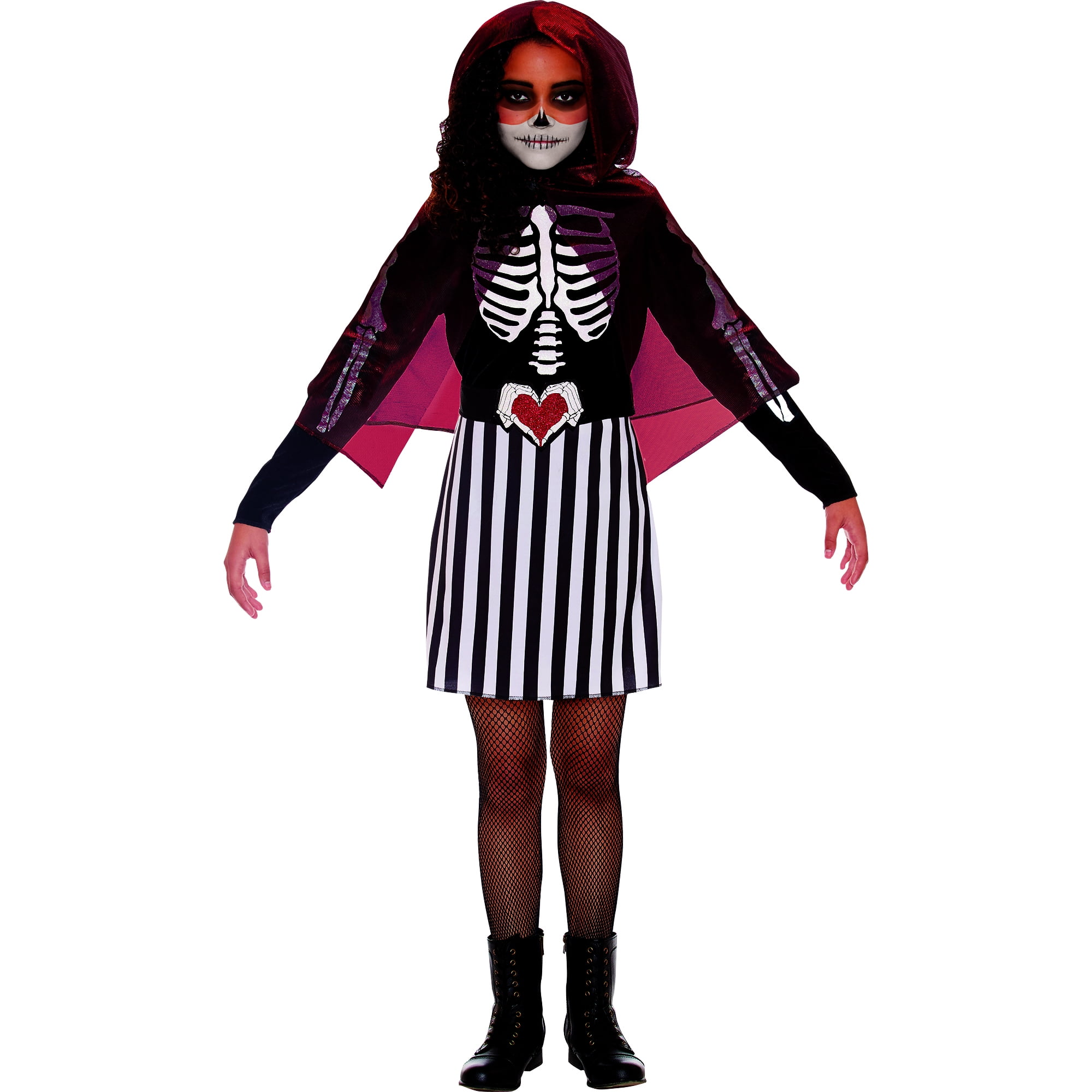 Skeleton Beauty Girls Costume Skeleton Beauty Girls Costume