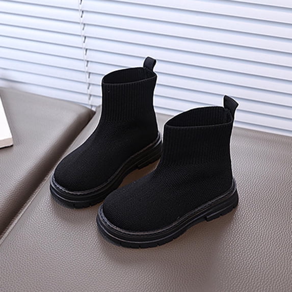 Girls Ankle Boots Fashion Trendy Casual Cute Comfortable Lightweight Slip Resistant Chunky Boot Breathable Casual Shoes Fall Winter Warm Trendy Booties