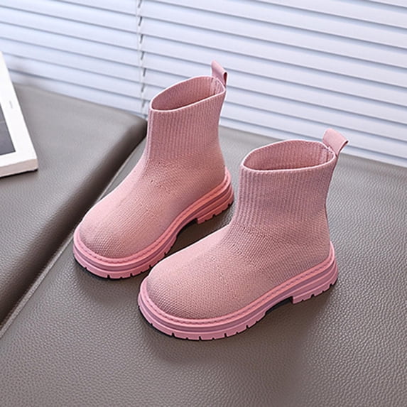 Girls Ankle Boots Fashion Trendy Casual Cute Comfortable Lightweight Slip Resistant Chunky Boot Breathable Casual Shoes Fall Winter Warm Trendy Booties