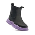 thumbnail image 1 of Girls Ankle Boots for Kids Side Zipper Dress Booties Comfortable Low Heel Fashion Casual Boot Indoor Outdoor, 1 of 5