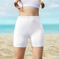 thumbnail image 1 of Girls Athletic Biker Shorts, High Waisted Kids Casual Solid Comfy Yoga Dance Summer Shorts for 5-14 Years, 1 of 7