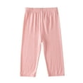 thumbnail image 1 of Girls Athletic Capri Leggings - Cotton Blend Cropped Pants for Running, Workout & Summer Activities, Sizes 3-12 Years, 1 of 3