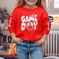 thumbnail image 1 of Girls Athletic Hoodies Cozy Sweatshirts for Active Kids Casual Graphic Pullovers Everyday Wear for Girls, 1 of 3