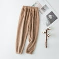 thumbnail image 1 of Girls Athletic Joggers Pants Khaki Pants for Boys Pants for Girls 4-5 Years, 1 of 3