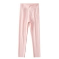 thumbnail image 1 of Girls' Athletic Leggings Kids Dance Running Yoga Pants Workout Active Dance Tights Size for 3-12 years old, 1 of 9