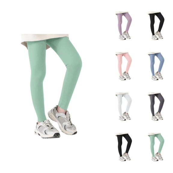 Girls Athletic Pants Girls Gym Pants Girls Pants Athletic Leggings for Kids - for Dance Running Yoga and Workouts Comfortable and Stylish Tights for Active Girls