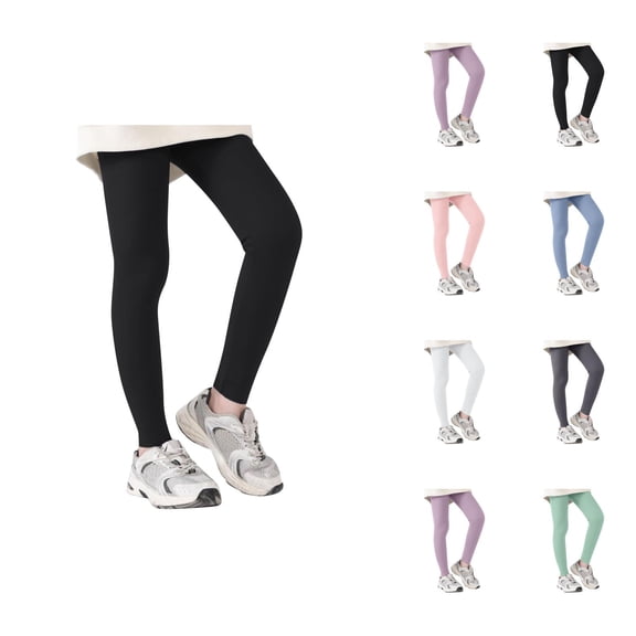 Girls Athletic Pants Girls Gym Pants Girls Pants Athletic Leggings for Kids - for Dance Running Yoga and Workouts Comfortable and Stylish Tights for Active Girls