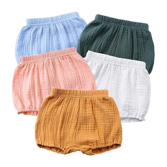Girls Athletic Shorts Classic Elastic Waist Stylish Shorts Comfortable Relaxed Fit Summer Clothing White 2-3 Years