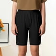 thumbnail image 1 of Girls Shorts Athletic Running Black Shorts Elastic Waist Girls Shorts Size 4-5 Years, 1 of 3