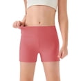 thumbnail image 1 of Girls Athletic Shorts High Waisted Yoga Dance Biker Shorts Comfy Gymnastics Shorts, 1 of 2