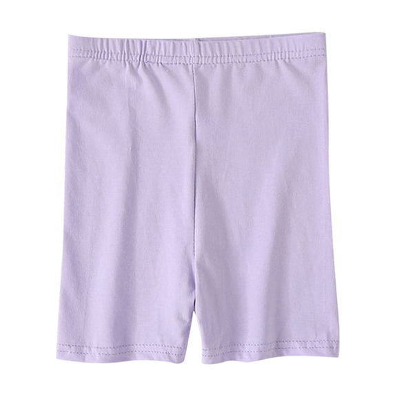 XUNKUSGA Girls Athletic Shorts Kids High Waisted Bike Shorts Yoga Dance Biker Shorts Comfy Gymnastics Shorts 2-10Y