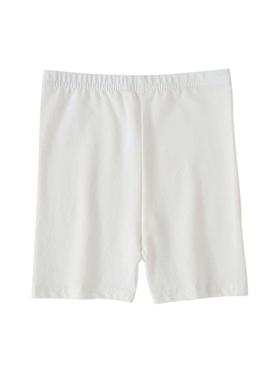 Girls Athletic Shorts Kids High Waisted Bike Shorts Yoga Dance Biker Shorts Comfy Gymnastics Shorts 2-10Y