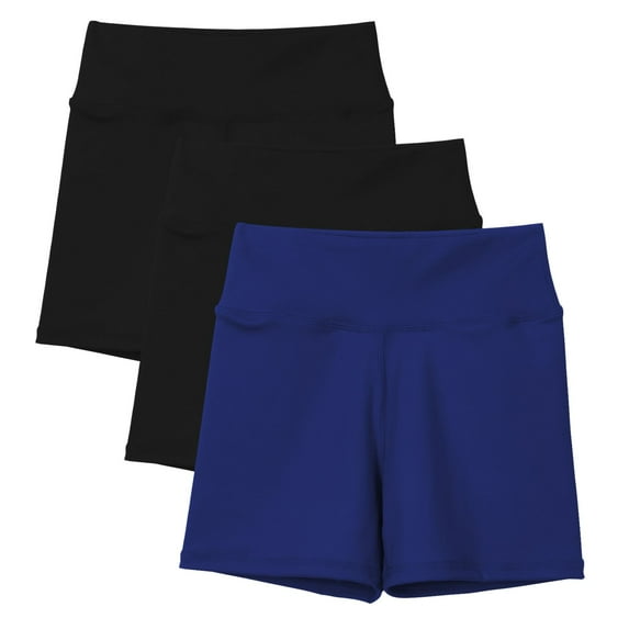 Girls Athletic Shorts Kids High Waisted Running Yoga Dance Biker Shorts Comfy Gymnastics Shorts for Kids Teen
