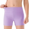 thumbnail image 1 of Girls Athletic Shorts Kids Workout High Waisted Volleyball Shorts Yoga Dance Gymnastics Shorts Yoga, 1 of 7