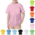 thumbnail image 1 of Girls Athletic T Shirt Mesh Short Sleeve Rash Guard for Girls Breathable Kids Boy Shirts 4-5 Years, 1 of 4