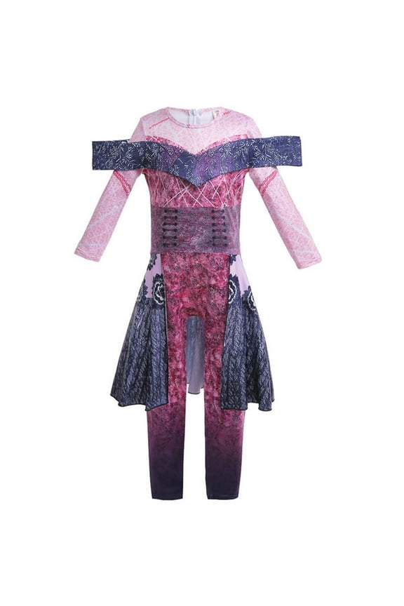 Girls Audrey Costume Jumpsuit Halloween Cosplay Fancy Dress Up