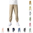 thumbnail image 1 of Girls' Autumn Style Leggings Pants Sports Elastic Children's Pants Baby's Boys Pants Leggings Kids 9-10 Years, 1 of 4