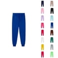 thumbnail image 1 of Girls' Autumn Winter Style Long Pants Sports Elastic Children's Pants Boys Pants, 1 of 5
