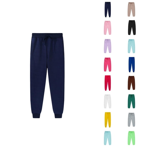 Girls' Autumn Winter Style Long Pants Sports Elastic Children's Pants Boys Pants