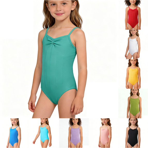 Girls Backless Tank Leotard for Ballet Dance Performance Gymnastics Practice And形体 Exam Stretchable Comfort Fit Baby Girl Dresses 9-12 Months 6-7 Years