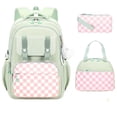 thumbnail image 1 of Girls Backpack - 3PCS Backpack for Girls Cute School Backpacks for Girl Kindergarten Elementary Preschool Middle Kids School Bags with Lunch Box Pencil Case Set, 1 of 4
