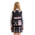 thumbnail image 1 of Backpack for Students School Bags, T_eens Bow Plaid Book Bag for Elementary Middle Primary High School College, 1 of 5