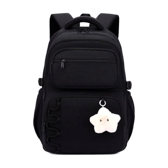 Girls Backpack for College High Middle School, Cute Teen Bookbag | Aesthetic Backpacks for Student Women with Accessories