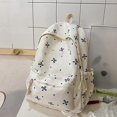 thumbnail image 1 of Girls Backpacks Girls Bowknot Backpack Japanese Style Cute Large Capacity Student School Bag Blue One Size, 1 of 9