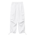thumbnail image 1 of Girls Baggy Cargo Pants Streetwear Hip Ho1 Trousers Elastic High Waist Kids Boys Y20 Casual Loose Fit Sweatpants Joggers, 1 of 8