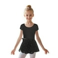 thumbnail image 1 of Girls Ballet Dance Leotard Outfit with Removable Ruffle Sleeve Tutu Skirt and Glitter Detachable Design for Ballerina Performance, 1 of 9