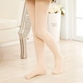 thumbnail image 1 of Girls' Ballet Dance Tights - 80D Stretchy Full Length Pantyhose for Toddlers & Kids (1-8Y), 1 of 3