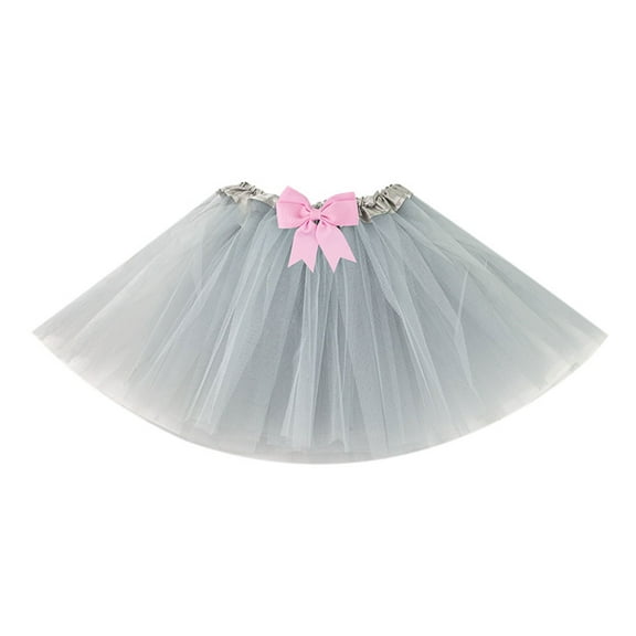 Girls Ballet Dance Tulle Skirt Layered Pleated Tutus Skirt A Line Knee Length Tulle Tutus Skirt Princess Skirts Gifts