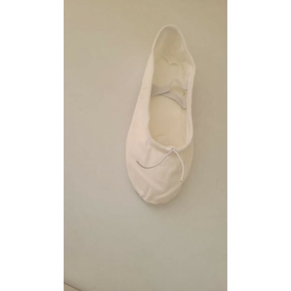 Girls Ballet Dancer Shoes Size 36 White