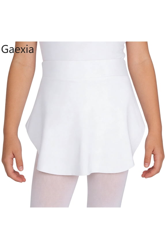 Girls Ballet Practice Skirt Wrap Design Side Slit Elastic Waist Tutu For Dance Performance And Class Training