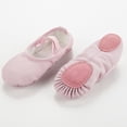 thumbnail image 1 of Girls Ballet Shoes, PU Leather Dance Slippers for Toddler Little Kid Big Kid, Flexible Sole Ballet Flats for Ballet Class, Practice, Recital, and Performance, 1 of 3