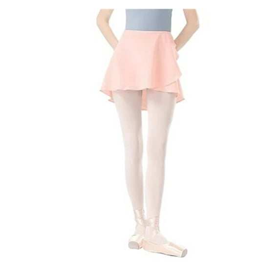 Girls Ballet Skirts Women Dance Short Skirt Ballerina Skate Dancing Yoga Lace Up Chiffon Skirt