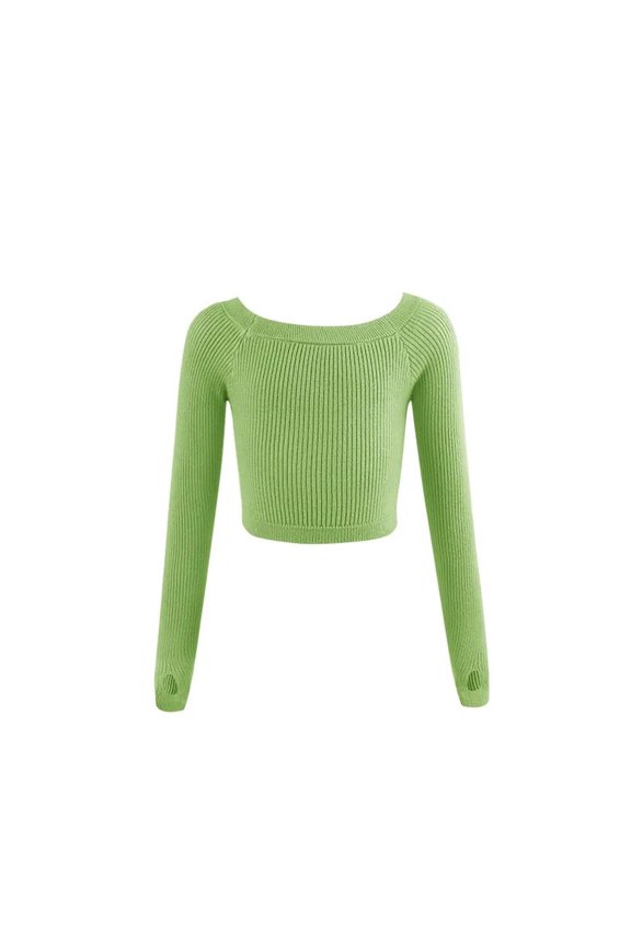 Girls Ballet Sweater Ballet Tops Dance Thermal Dance Coat Boat Neck Knitted Jacket Dance Tops