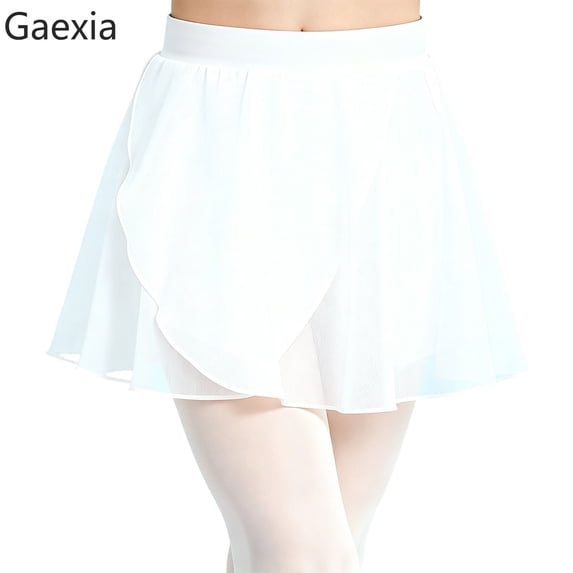 Girls Ballet Tutu Dance Practice Skirt With Soft Mesh Layered Design And Elastic Waist For Performance Training Recital