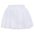 thumbnail image 1 of Girls Ballet Tutu Skirts Fluffy 4 Layers Soft Yarn Tulle Skirts Elastic Short Skirts Performance Dance, 1 of 7