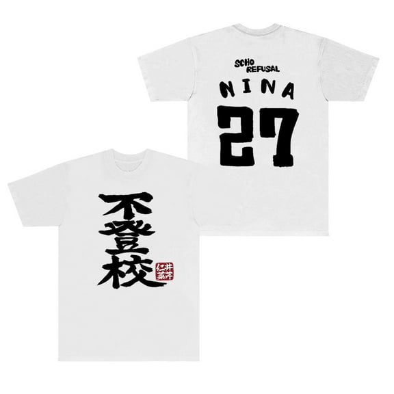 Girls Band Cry Iseri Nina T-Shirt Merch Cosplay Women/Men Unisex Summer O-neck Short Sleeve Tshirt Streetwear