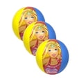 thumbnail image 1 of Girls Barbie Beach Ball Inflatable 13.5" 3-Pack Set Pool Party Favor, 1 of 7
