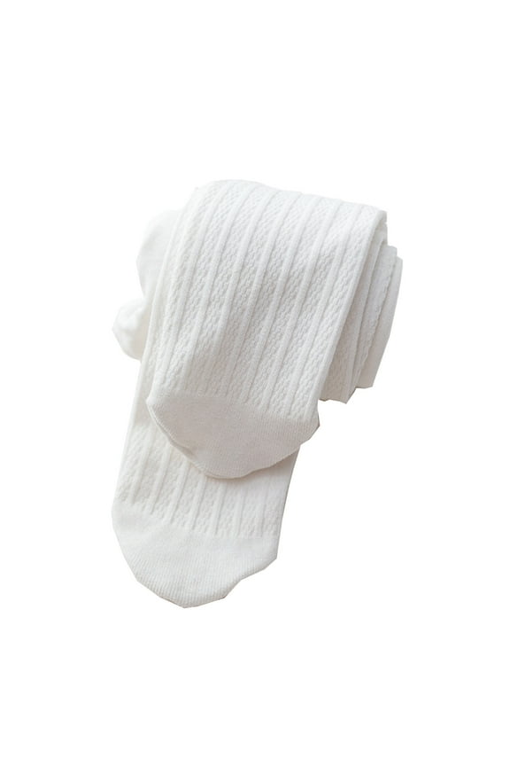 Girls Baseball Pants Knickers Autumn and Winter Thickened Children's Pantyhose Thin Girls' Leggings Tights Jumpsuit Dance Socks White, XL