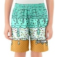 thumbnail image 1 of Girls Baseball Shorts Summer Casual Elastic Waist Comfortable Shorts With Pockets For Daily Wear And Sports Activities, 1 of 3